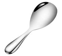 Rice Paddle Spoon,Houseused Metal Soup Spoon - Non-Stick Kitchen Spatula Heat Resistant Cooking Utensil for Restaurant Hotel Use