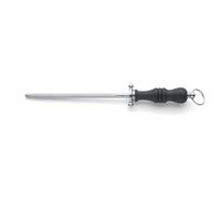 Richardson Sheffield Artisan Fusil à Aiguiser en Acier 13C, 20.5 cm, Noir | Fusil à aiguiser, Acier inoxydable 13/C AISI 420, Finition Brillante, Taille 20.5 cm, Noir