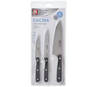 Richardson Sheffield Cucina Starter Lot de 3 Couteaux Noir