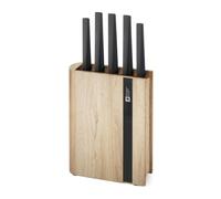Richardson Sheffield – Bloc de 5 couteaux de cuisine Edge Nature R310AAK498K20 – Bois noir