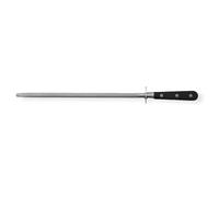 RICHARDSON SHEFFIELD R07000P293195 V Acier à aiguiser Sabatier, Environ, poignée : 12 cm, Acier : 30,5 cm, Zone d'affûtage : 28 cm, Longueur Totale : 43 cm, Argent