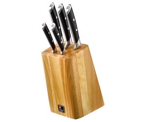 Richardson Sheffield R13000K356K20 R:Vision Set de 5 Couteaux avec Bloc de Rangement