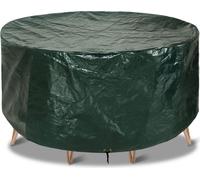 RICHIE Couverture pour meubles de jardin 190x80cm Vert imperméable Couverture de table d'extérieur