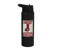 Rick and Morty Heist Con Logo Stainless Steel Insulated Water Bottle
