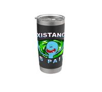 Rick and Morty | Produit officiel de la série animée | WBRMS04 Gobelet isotherme en acier inoxydable double paroi