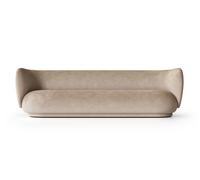 Rico Canapé 4 places Faded Velvet Sand Ferm Living - 5704723030676