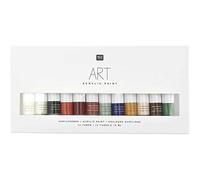 Rico Design Peinture Acrylique Art - Coloris Terre - 12 ml - 12 pcs