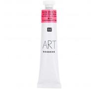 Rico Design Tube de 22 ml de gouache ART' Fuchsia Fluo Chaud