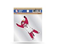 Rico Industries Autocollant NBA Chicago Bulls Mascotte 10,2 x 10,2 cm Petit style