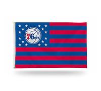 Rico Industries Drapeau NBA Philadelphia 76ers - 91 x 152 cm - Une face avec œillets
