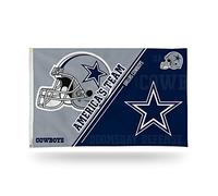 Rico Industries Drapeau NFL Dallas Cowboys de 91 x 152 cm - pour intérieur ou extérieur - Décoration d'intérieur