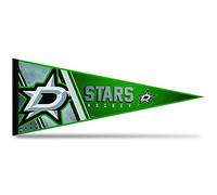 Rico Industries Fanions en feutre souple NHL Dallas Stars Primary 30,5 x 76,2 cm - À accrocher - Décoration d'intérieur (salle de jeux, cave, chambre à coucher)