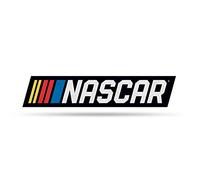 Rico Industries NASCAR Nascar Shape Cut Pennant - Home and Living Room Décor - Soft Felt EZ to Hang 18x0.10x18
