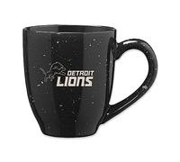 Rico Industries NFL Football Detroit Lions One Pride Tasse à café en céramique mouchetée gravée au laser 473 ml