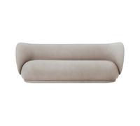 Rico Sofa Brushed 3-places Ferm Living - 5704723030850