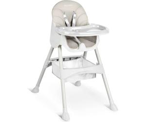 Ricokids Chaise d'allaitement avec table Milo gris