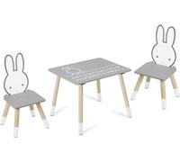 Ricokids RC-847 Table Bunny avec deux chaises pour enfants