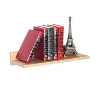 RICOO Étagère Murale Rangement 45 x 8 x 19 cm WM056-EG Tablette Flottante Chêne Marron