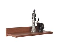 RICOO Étagère Murale Rangement 45 x 8 x 19 cm WM056-ER Tablette Flottante Chêne Marron Rustique