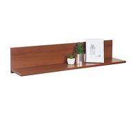 RICOO Étagère Murale Rangement 98 x 19 x 19 cm WM052-ER Tablette Flottante Chêne Marron Rustique