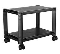 RICOO Support Multi-Rangement PC imprimante WM4-L Table Meuble Caisson de Bureau 2 Niveau x casier Armoire Ordinateur Portable Stand Tablette