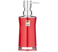 Ridder 21035060 Distributeur de Savon Disco Synthétique Rouge 6,5 x 6,5 x 19 cm