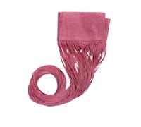 Rideau à fil élégant pour portes fenêtres panneau de séparation chambres chambres ambiantes 140 x 290 cm rose