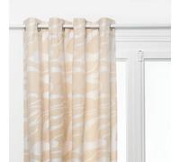 Rideau à Œillets Chenille Madini 140x260cm Beige