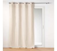 Rideau à Œillets Jacquard Doreline 140x240cm Beige