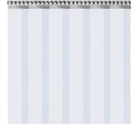Rideau à Lamelles - VEVOR - 1x2,5m - PVC 2mm - Coupe Vent - Haute Température