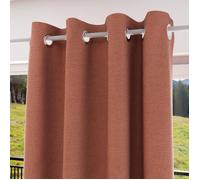 Soleil d'ocre, Eclipse Rideau 100% occultant, PVC, Safran, 135x250 cm