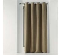 Rideau Occultant Tissea 135x240cm Noisette