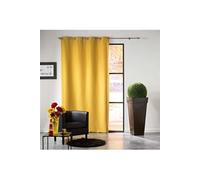 Rideau a oeillets 140 x 240 cm occultant uni mezzo Jaune