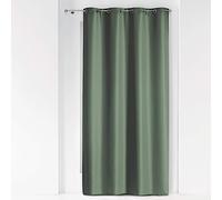 RIDEAU A OEILLETS 140 x 260 CM POLYESTER UNI ESSENTIEL KAKI