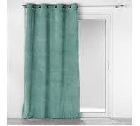 Rideau a oeillets 140 x 260 cm velours cotele uni casual Sauge