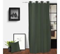Rideaux, stores Soleil D'Ocre SPIRIT Vert 135x250 cm