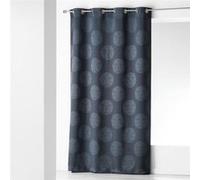 Rideau à Oeillets Jacquard Orkys 140x260cm Navy