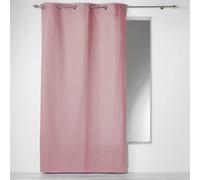 Rideau à Oeillets Panama 140x280cm Rose Dragée