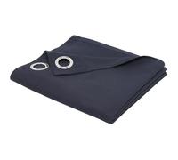 Rideau à oeillets TODAY - 140x240cm - 100% Coton - Navy