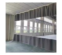 Rideau à panneaux transparents pour l'extérieur, Bâche imperméable et résistante aux UV avec œillets antirouille, Idéal pour balcon, cabane, pergola ( Couleur : Clear Gray , Taille : 5.6x2.7m )
