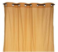 Rideau ""Berlingot"" jaune moutarde 140x250cm - Atmosphera createur d'interieur