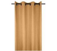 Rideau d'ameublement HOME MAISON - Petite Trame Colorée Camel - 140 x 260 cm