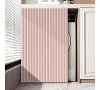 Rideau de 140 cm de large avec rails d'étagère apparents. Parfait pour les armoires, les cuisines et les séparateurs de pièce. Accessoire d'ameublement élégant et fonctionnel.
