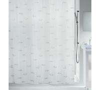 Rideau de douche - 180 x 180 cm - Argent - Polyester - Kos SPIRELLA
