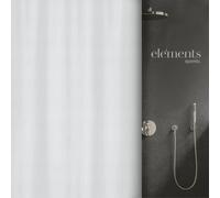 Rideau de douche - 180 x 180 cm - Blanc - Polyester - Mera SPIRELLA
