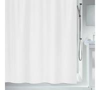 Spirella Rideau de douche Primo polyester anti-moisissure antibactérien étanche 180x200 cm blanc