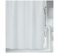 Rideau de douche - 180 x 200 cm - Polyester - Blanc - Maya SPIRELLA