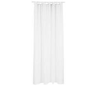 Rideau de douche Polyester - Blanc