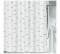 Rideau de douche - 240 x 180 cm - Argent - Polyester - Kos SPIRELLA