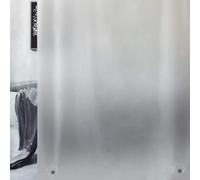 Rideau de Douche Anti-moisissure 180 x 180 cm EVA Imperméable avec 12 Anneaux et Poids Inférieur Magnétique, Rideau de Bain Semi-Transparent 0,15 mm, Effet Verre Opaque, pour Baignoire~00022